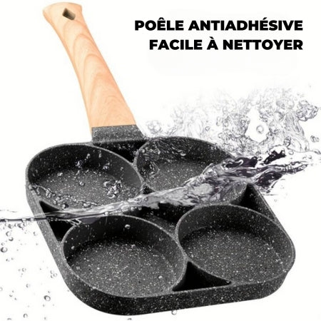 Poêle à 4 Moules Antiadhésive