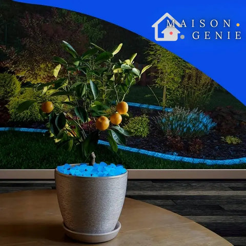 Pierres phosphorescentes en Résine - Décoration Scintillante