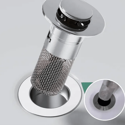 CleanFlow – Filtre de Vidange Anti-Bouchons