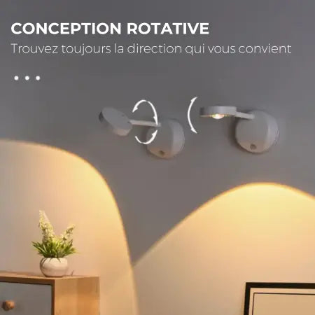 Lampe Murale LED à Capteur de Mouvement