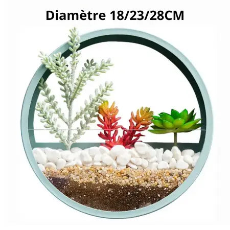 Pot de Fleurs Mural Élégant