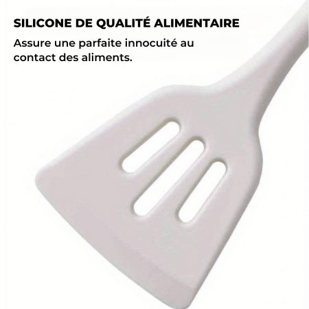 Ensemble d’Ustensiles en silicone Ultra Pratiques (14 pièces)