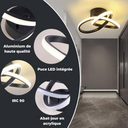 Lustre de Plafond LED Moderne