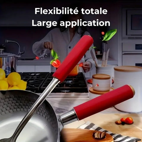 Couvercle De Poignée Poêle En Silicone (Lot 2)