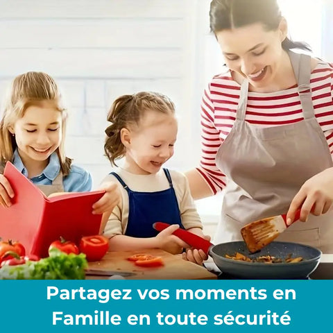 Couvercle De Poignée Poêle En Silicone (Lot 2)