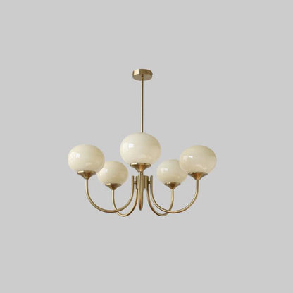 Lustre Macaron Design – L'Élégance Florale Suspendue