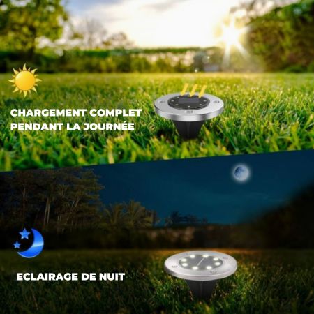 Lampes de Jardin Solaires LED sans fil