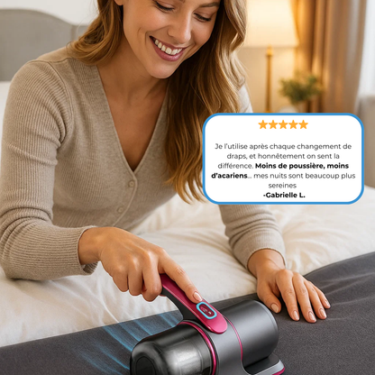 Pure-Lit Aspirateur - Aspirateur Anti-Acariens sans fil
