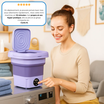 Machine à laver portable - 3 Mode de Lavage