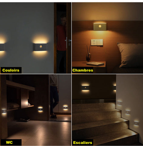 Veilleuse LED Intelligente sans fil (Lot de 2)