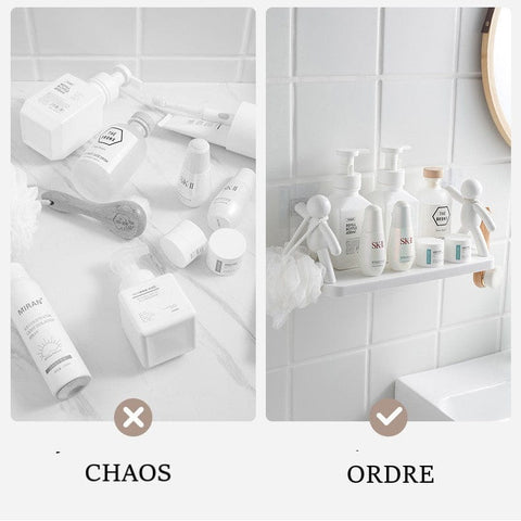 Etagère murale - Fixation adhésive