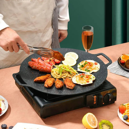 Poêle à griller coréenne en pierre médicinale