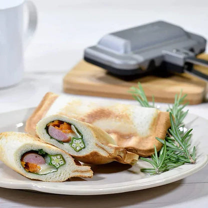 Gril Double Face Antiadhésif et Compact