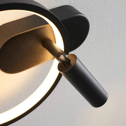 Applique Murale d’ambiance LED avec Liseuse orientable Intégrée