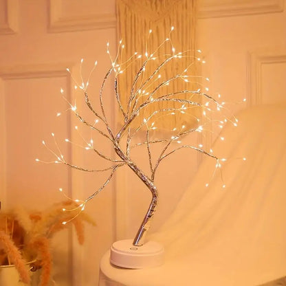 Arbre scintillant LED - Pour une Ambiance Féérique Scintillement chaleureux