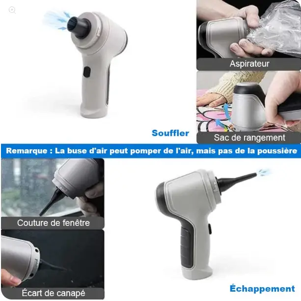 Aspirateur sans fil pour voiture ultime - Forte Aspiration