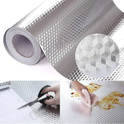 Auto - adhésif en Papier d’Aluminium - Cuisine
