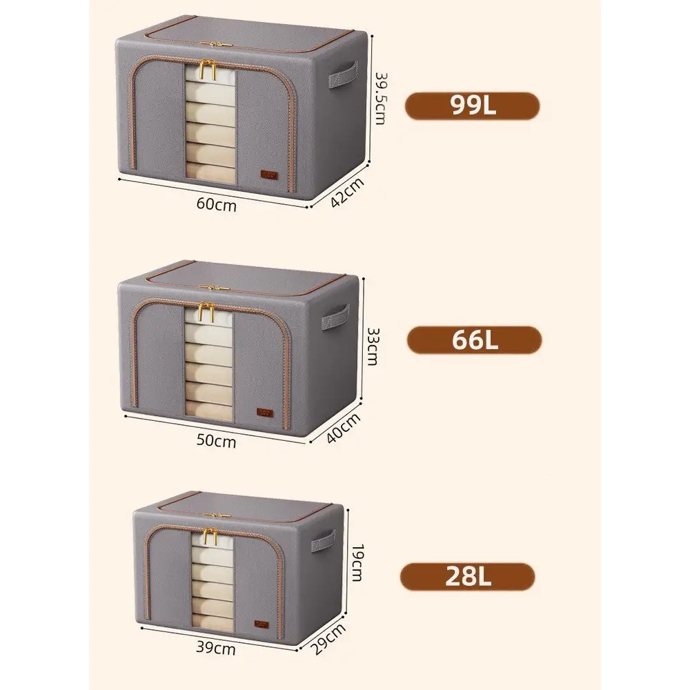 Bacs de rangement durable et esthétique