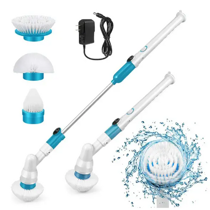 Brosse de Nettoyage Électrique Télescopique - TurboClean