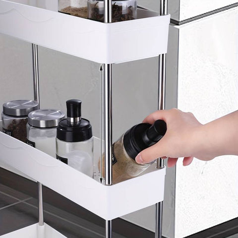 Chariot de Rangement Mobile et Élégant