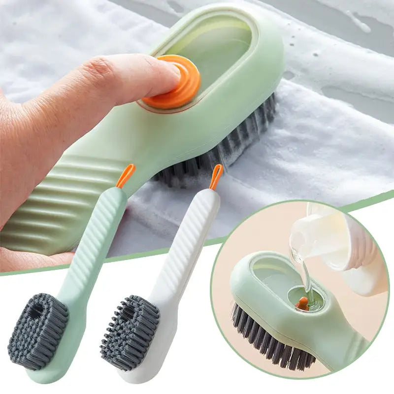 CleanSweep - Brosse à chaussure avec distributeur