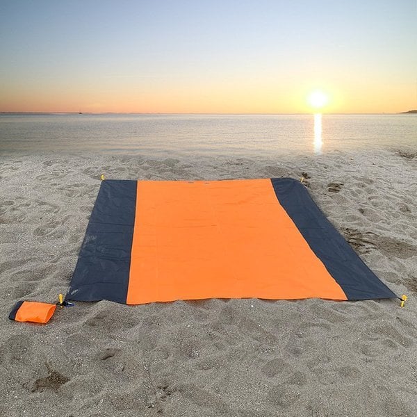 Couverture de plage étanche au sable pour 5-8 adultes