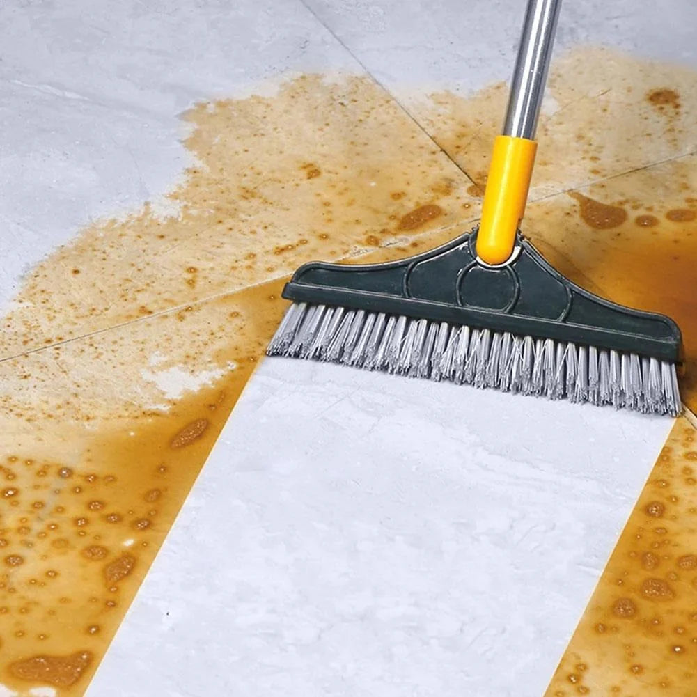 Brosse à récurer avec manche en bambou Brosse à récurer avec manche en bambou