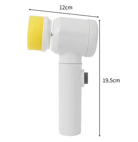 Brosse de nettoyage électrique rechargeable - 3 Têtes Polyvalentes