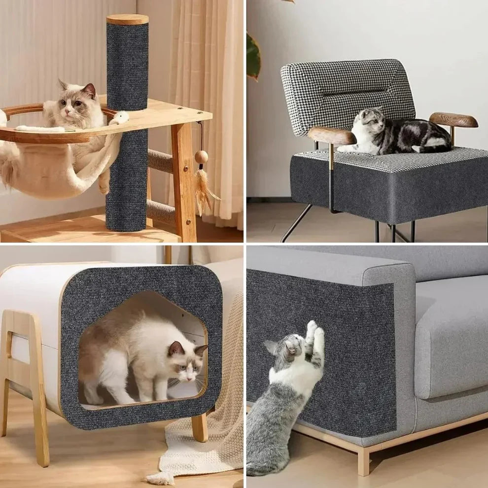 Tapis Griffoir Autocollant – Protégez Vos Meubles, Faites Plaisir à Votre Chat