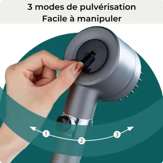 HydroJetLux - Pommeau de Douche Innovant