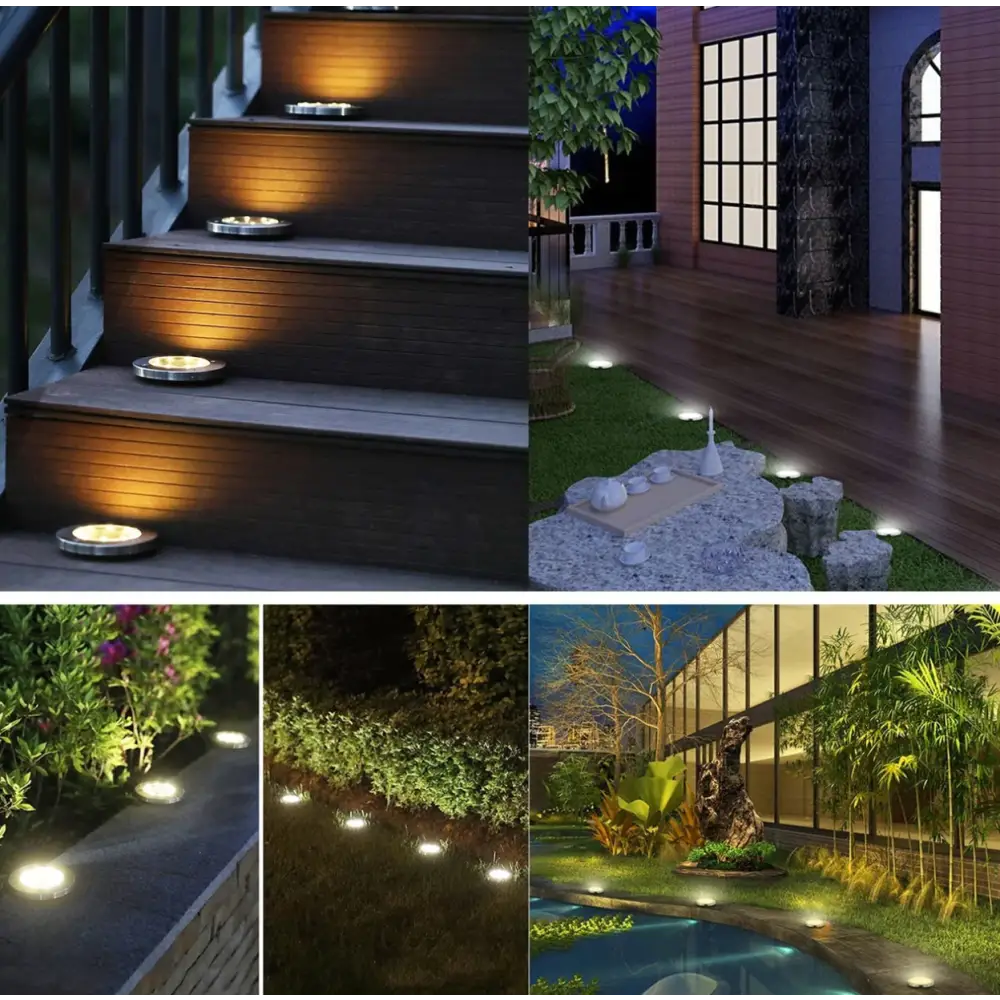 Lampes de Jardin Solaires LED sans fil - 1