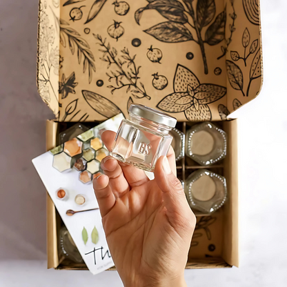 Épiceluxe – Pots à Épices Magnétiques ( 10 pcs )