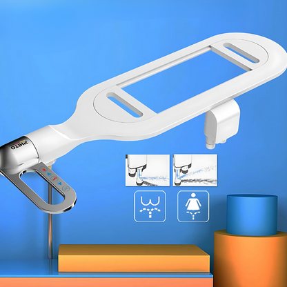 AquaFlush – Bidet Ultra-Minimaliste à Double Buse