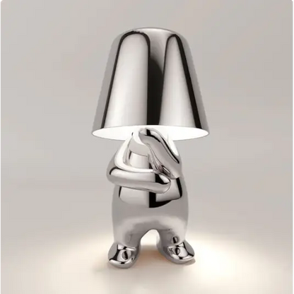 Mr. Gold LED sans fil & tactile - Argent / Pensif