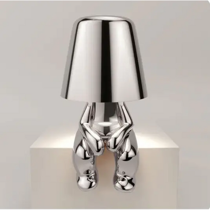 Mr. Gold LED sans fil & tactile - Argent / Triste