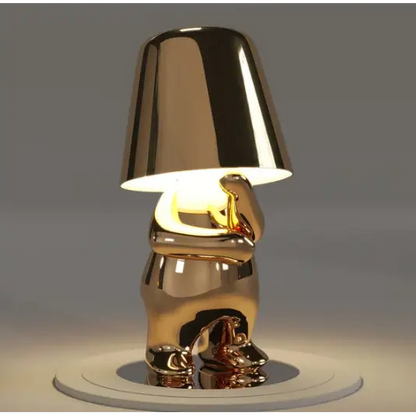 Mr. Gold LED sans fil & tactile - Or / Pensif