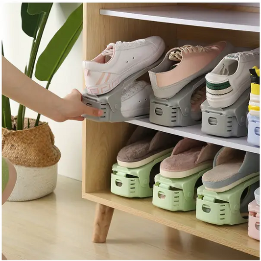 Organisateur de Chaussures Double Stack