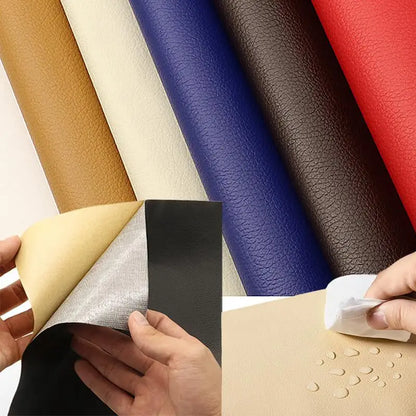 Patchs auto - adhéifs RénoCuir - Kit de réparation Cuir