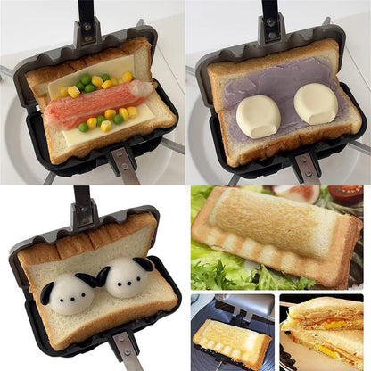 Gril Double Face Antiadhésif et Compact