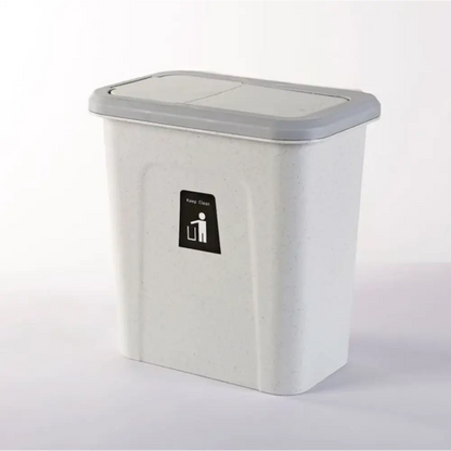 Poubelle Suspendue Polyvalente - Gris Clair