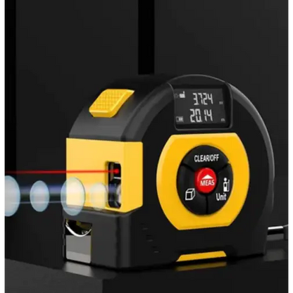 Ruban à mesurer - laser infrarouge 3 en 1