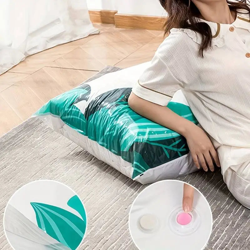 Sac de Rangement Sous Vide et Pompe Électrique, 6pcs-3J 3L Sac de Rangement Sous Vide et Pompe Électrique, 6pcs-3J 3L