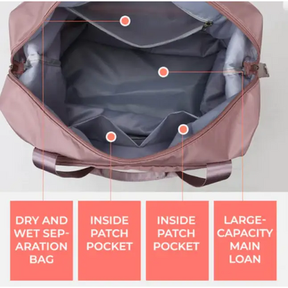 Sac de Voyage Étanche et Pliable Travely