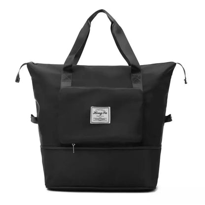 Sac de Voyage Étanche et Pliable Travely - Noir