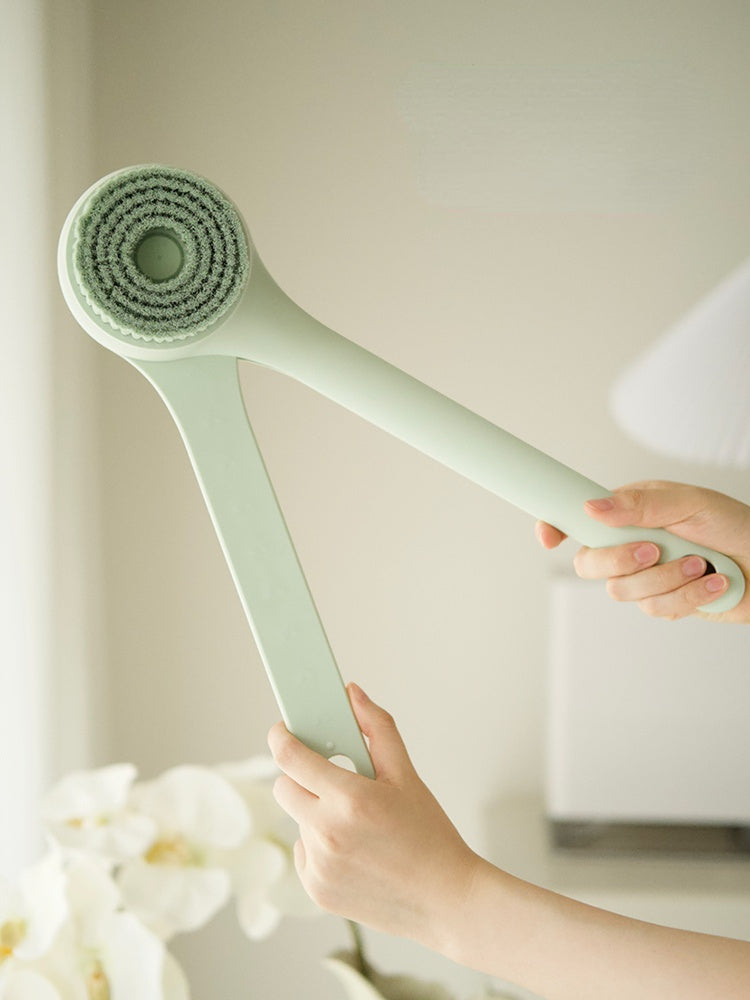 Brosse de Bain Électronique à Double Poignée - Nettoyage sans Effort