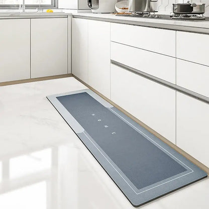 Tapis de Cuisine Confortable Imperméable & Antidérapant en Polymères absorbants