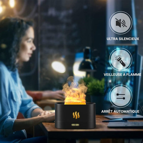 Diffuseur De Parfum à Effet Flamme